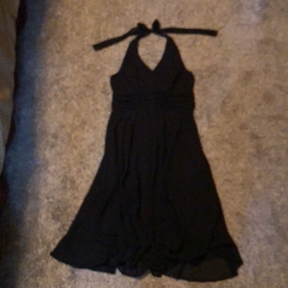 Black Formal Knee Length Dress - Picture 2 of 6